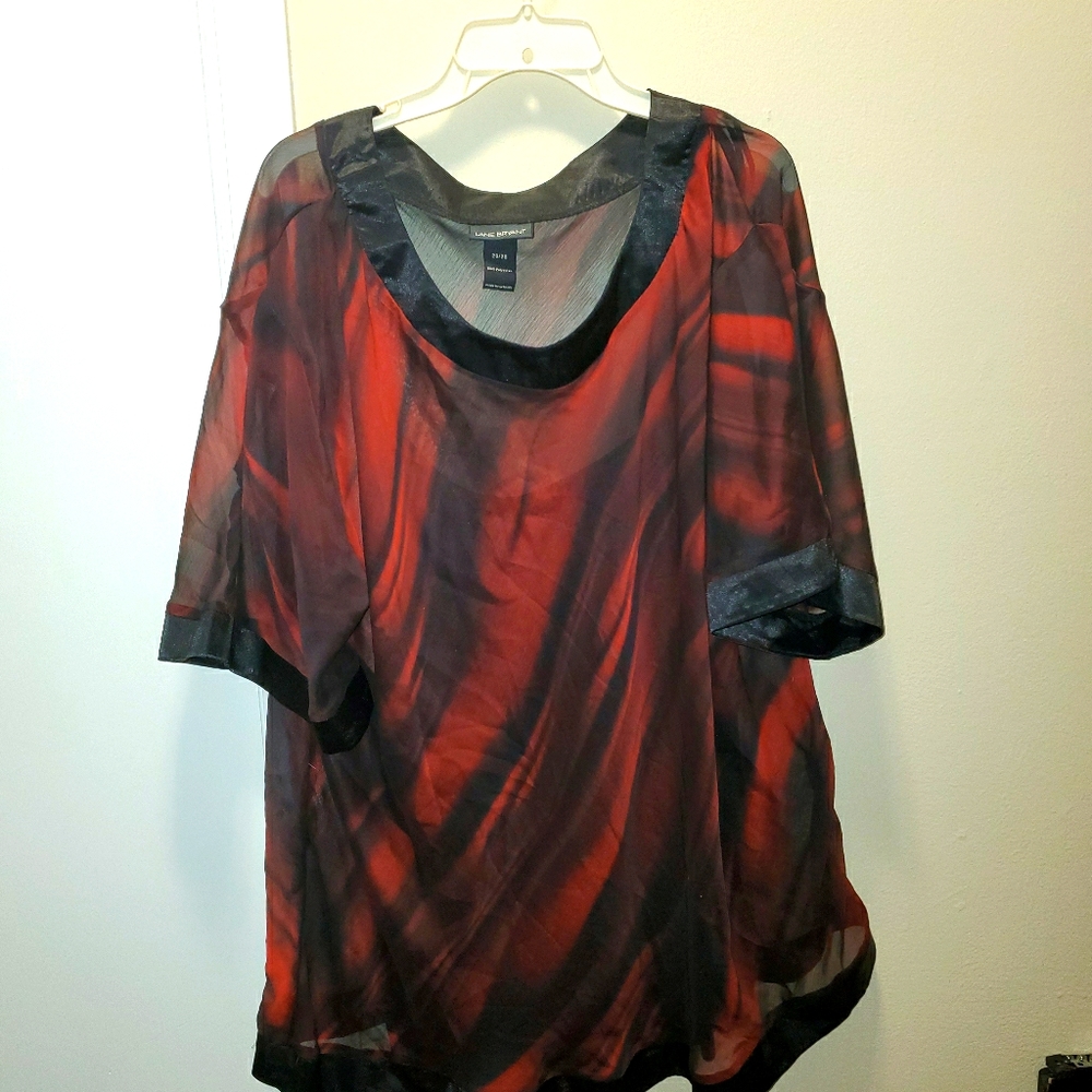 Two layer, silky top, sheer and light